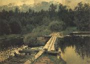 Levitan, Isaak An Der Untiefe china oil painting reproduction